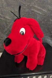 Vintage Dakin Clifford the Big Red Dog Plush Stuffed Animal Bridewell 1990 9" - Picture 1 of 4