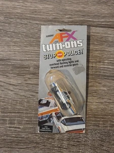 AFX State Police Chevy Caprice SP-3 White/Orange/Blue Slot Car On Card New  - Picture 1 of 3