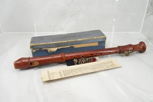 Gute Alexander Heinrich Solist ALT-Flöte Blockflöte, Klappe, deutsche Griffw. - Bild 1 von 10