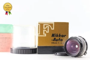 Caja rara! 【COMO NUEVO】 Lente gran angular Nikon NIKKOR-H Auto 28mm F3.5 Non-... - Imagen 1 de 18