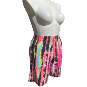 Livi Active mehrfarbige Radshorts Übergröße 26/28 Stretch Freizeit Sport Gym - Bild 1 von 8