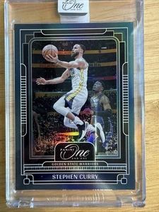 Panini One And One Stephen Curry 2024/25 azul 17/35 #74 recubierto como nuevo  - Imagen 1 de 3