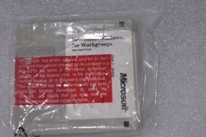 MICROSOFT WINDOWS FOR WORKGROUPS OPERATING SYSTEM 4-DISK SET - Picture 1 of 3