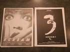 Scream 1996 Movie Press Kit AND Scream 3 (2000) Press Kit