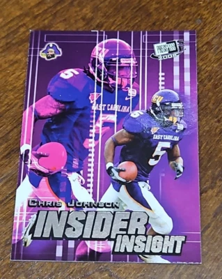 2008 Press Pass SE #II-19 Chris Johnson Insider Insight - Изображение 1 из 2