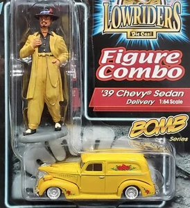 Revell 39 1939 Chevy Sedan Delivery Bomb Lowriders Car w/Zoot Suit Figure Combo - Picture 1 of 4