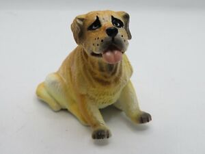 Vintage New-Ray Rubber Plastic Dog Toy Figurine Mastiff