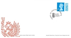 2021 M21L MBIL CÓDIGO DE BARRAS 2º PRIMER DÍA CUBIERTA - STAMPS GO DIGITAL SWINDON 23.03.21 - Imagen 1 de 1