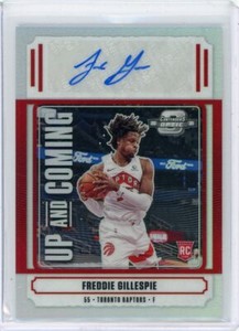 2020-21 Optic Contenders Up and Coming FREDDIE GILLESPIE Rookie Card - Raptors