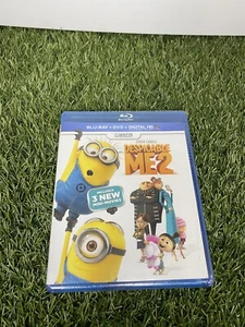 Despicable Me 2 (Blu-ray/DVD, 2016, 2-Disc Set) BRAND NEW SEALED - Picture 1 of 3