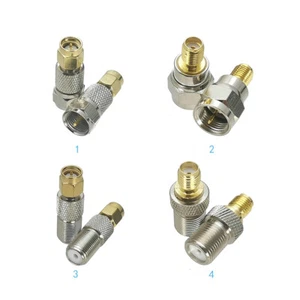 1pcs Adapter SMA to F TV Male Plug & Female Jack RF Coaxial Connector Wire - Picture 1 of 13