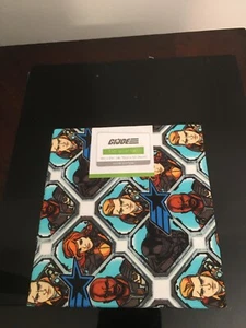 BRAND NEW HASBRO GI JOE BADGE PRECUT SEWING & CRAFT FABRIC FAT QUARTER 18" X21" - Picture 1 of 7