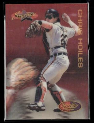 1994 Sportflics 2000 #180 Chris Hoiles Card Baltimore Orioles - Image 1 of 2