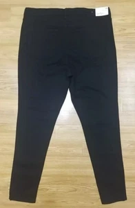 Jessica Simpson High Rise Skinny Jeans Sz 14 34x28.5 Black Rinse Fitted Stretch - Picture 1 of 14