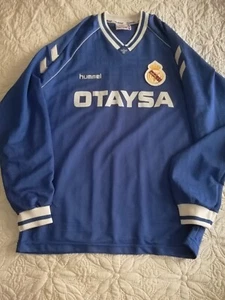 MACHT WORN SHIRT? VINTAGE REAL MADRID HUMMEL NO ADIDAS VINTAGE MEYBA NIKE KELME - Imagen 1 de 3