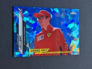 2020 Topps Chrome Formula 1 Sapphire #157 Charles Leclerc Ferrari - Picture 1 of 2