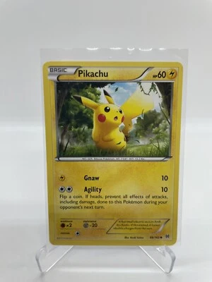 Pokemon - Pikachu 48/162 Common XY BREAKthrough NM - Image 1 of 2