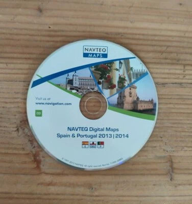 CD Navigation ESPANA PORTUGAL 2013/2014 OPEL CD70 Navi BMW MK1 MK2 MK3 MK4 - Bild 1 von 2