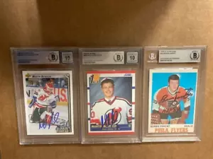 Martin Brodeur firmato ponte superiore rookie BAS grado auto 10 (asta per 1 carta) - Foto 1 di 2