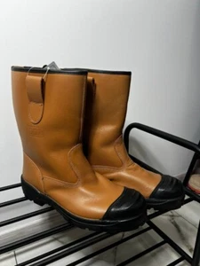 Goliath DDR Safety Boots 🇬🇧 Leather, heat resistant 300°, oil resistant - Picture 1 of 8