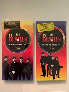 Beatles - The Capitol Albums Vol. 1 and Vol. 2 CD Box Sets - sealed