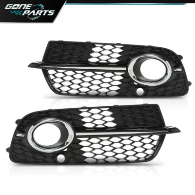 Fit For 2013-2017 AUDI Q5 S-Line/ SQ5 Front Fog Light Lamp Grill Grille - Image 1 of 4