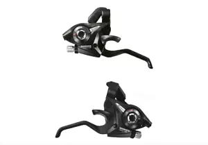 Shimano Altus ST-EF51 8 x 3 Speed Ezi Fire Shifter + Lever Set With Gear Cables - Picture 1 of 5