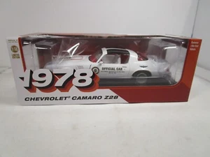 Greenlight 1/18 weiß 1978 Chevy Camaro Z/28 Indy 500 Pace Car NEU *rarität* - Bild 1 von 9