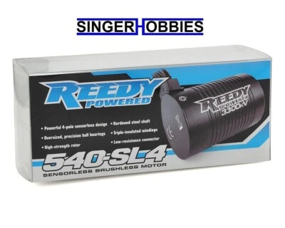 Associated ASC907 Reedy 540-SL4 Sensorless 4-Pole Brushless Motor (3300kV) HH - Image 1 of 2