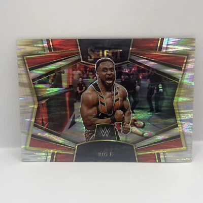 2023 Panini Select WWE Big E Snapshots #20 Silver Flash Prizm - Image 1 of 2