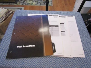 2003 FORD F-SERIES ECONOLINE RANGER EXCURSION POWERTRAIN DEALER ALBUM SHEETS SET - Imagen 1 de 3