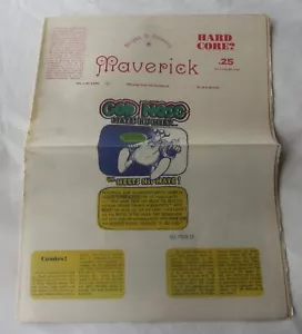 MAVERICK HARD CORE? Vol.2 No.2 Psychedelic RARE 1969 Counterculture HIPPIE - Picture 1 of 6