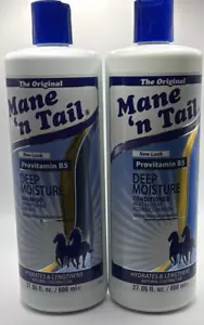 2PK Mane n Tail Deep Moisture Shampoo & Conditioner SET ~ 27.05 FL OZ EACH ~ NEW - Picture 1 of 2