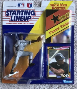 1992 START LINEUP FRANK THOMAS MLB Actionfigur Kenner 1992 Neu auf Karte "E" - Bild 1 von 12