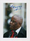 Festus Mogae "Prezydent Botswana" autograf podpisany obraz 20x27 cm