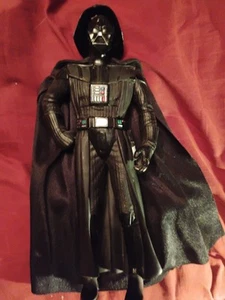 Vintage 1996 Darth Vader Action Figure LFL Applause Star Wars 10.5" No Helmet - Picture 1 of 3