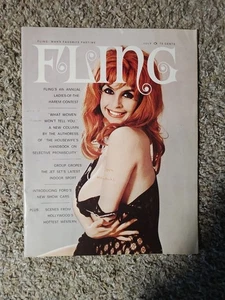 Fling Mans Favorite Past Time Mens magazine July 1969 Vol 12 No 3 - Picture 1 of 3