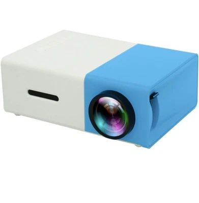 HD 1080P LED Mini Projector Portable Home Theater Cinema USB HDMI AV SD  - Image 1 of 4