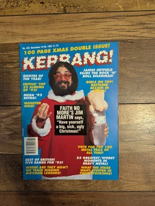 Kerrang! 423 Xmas Double Issue, Albums/Quotes/Images of the Year, James Hetfield - Picture 1 of 11