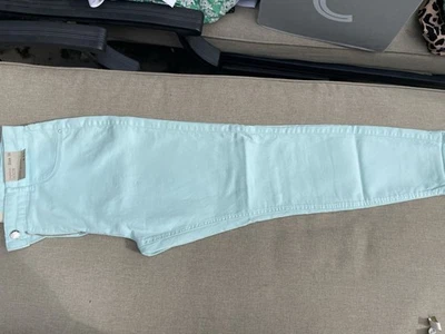 Papaya mint green ankle grazer jeans size 16,  new with tags - Image 1 of 4