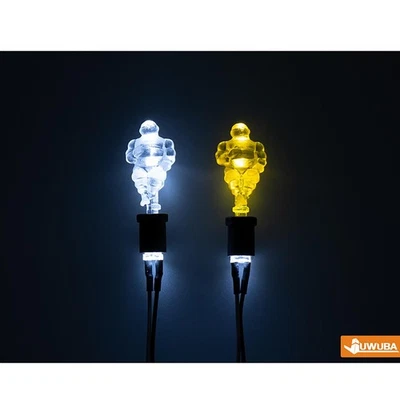 16MM Plastic Doll Light for DIY 1/14 Tamiya RC Tractor Truck Lorry Tipper Model - Image 1 of 4