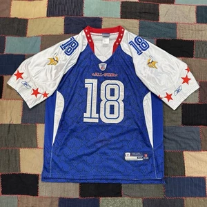 Maglia vintage anni 2000 Reebok Minnesota Vikings Sidney Rice Pro Bowl NFL - taglia 52 - Foto 1 di 9
