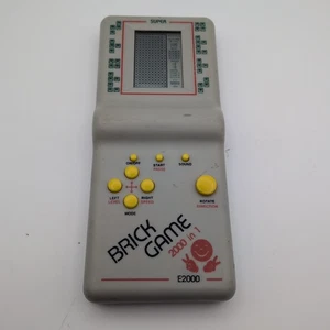 VTG 2000 in 1 Super Brick Game E-2000 LCD Handheld Video Multi Game Tested Works - Picture 1 of 7
