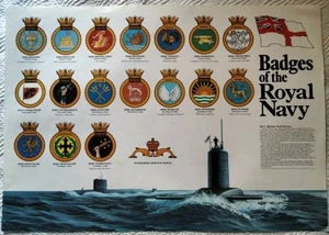 BADGES of the ROYAL NAVY ~No. 1 NUCLEAR SUBMARINES~ - Picture 1 of 6