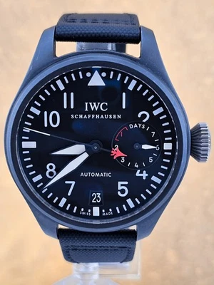 Reloj IWC Big Pilot's Watch Hombre Negro - IW501901 CAJA + PAPELES EXCELENTE Foto 1 de 4