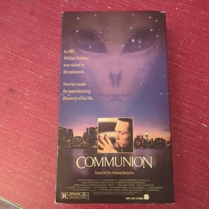 Communion VHS 1989 /1990 Christopher Walken Alien Abduction - Imagen 1 de 7
