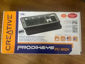 Creative Labs Prodikeys PC-MIDI CF0040 combo musique et clavier UK QWERTY USB - Photo 1/2