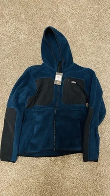 Moletom com capuz Mountain Hardwear masculino pesado HiCamp Sherpa lã tamanho médio - Imagem 1 de 4