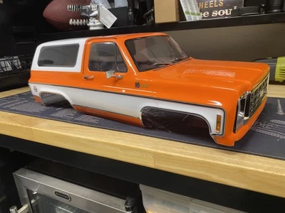  Traxxas TRX4 chevy k5 blazer clipless body, fender liners, front/rear bumpers - Image 1 of 4