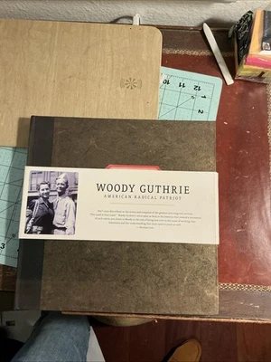WOODY GUTHRIE - AMERICAN RADICAL PATRIOT BOX SET [6CD/1DVD/10"]  (CD, 2013) [NEW - Image 1 of 4